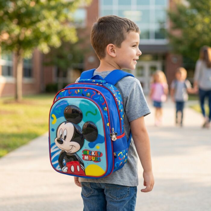 Mochila Kawaii Ratón Mickey con Luces - Imagen 2