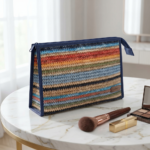 Neceser Organizador de Maquillaje Azul - Imagen 2