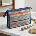 Neceser Organizador de Maquillaje Azul