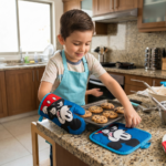 Guante de Horno y Toma Olla Mickey Mouse Azul - Imagen 3