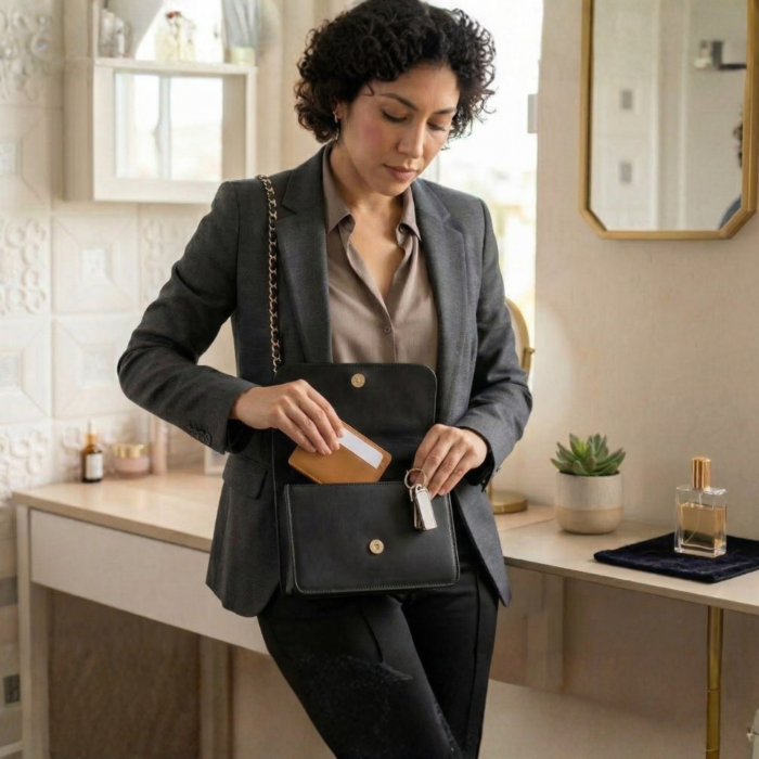 Cartera Morral Negro - Imagen 3