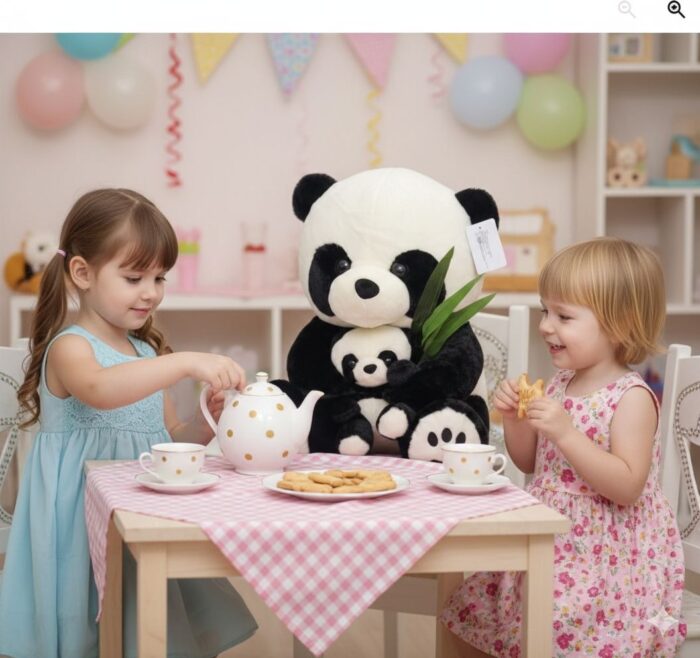 Peluche Panda con Cría 44 cm - Imagen 4
