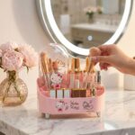 Organizadora de Maquillaje Gato Rosa
