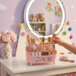 Organizadora de Maquillaje Gato Rosa - Imagen 4