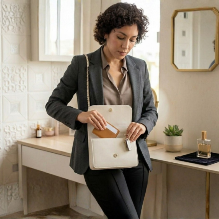 Cartera Morral Blanco - Imagen 3
