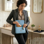 Cartera Morral Azul Claro - Imagen 4