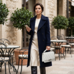 Cartera de Cuadros Blanco - Imagen 4