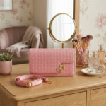 Cartera de Mano Rosada - Imagen 2