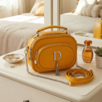 Cartera Bandolera Amarillo - Imagen 2