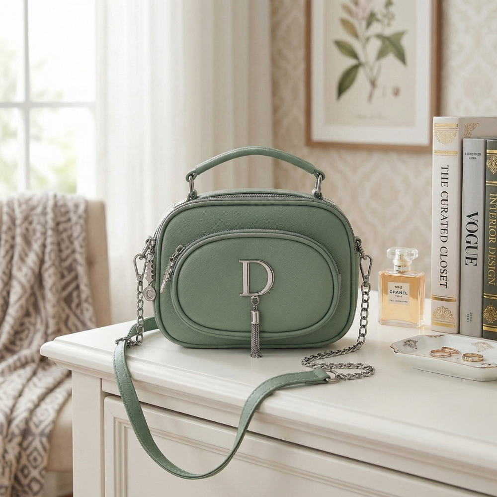 DGH261644-Cartera Bandolera Verde_4 Cartera Bandolera Verde - Imagen 1