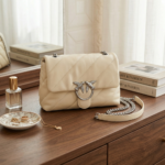 Cartera de Hombro Crema - Imagen 3