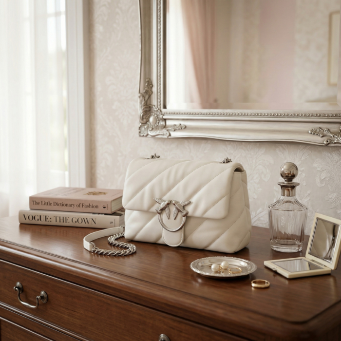Cartera de Hombro Blanco - Imagen 2