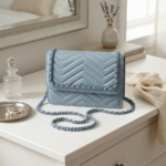 Cartera Morral Azul Acero Claro - Imagen 2