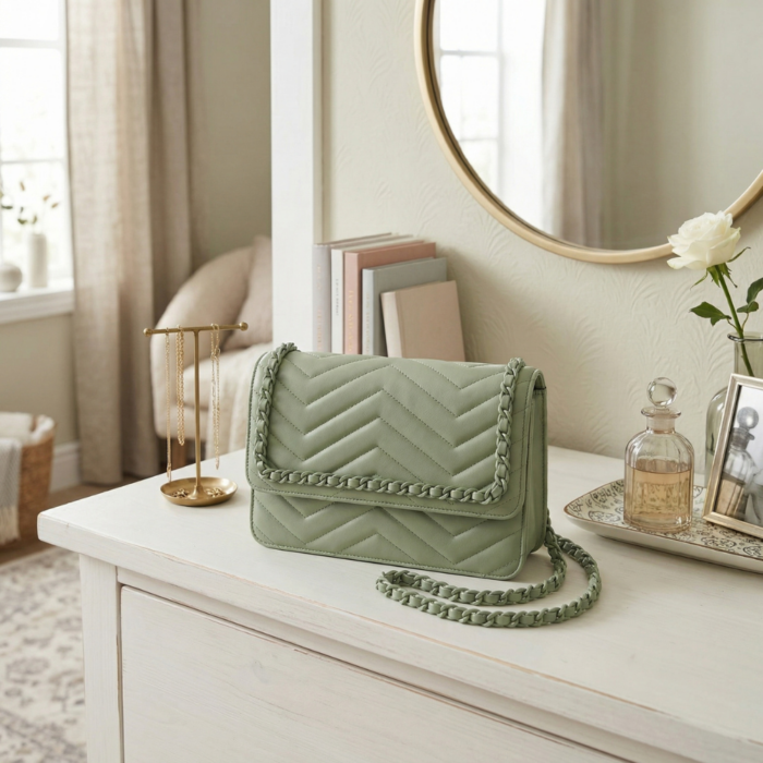 Cartera Morral Verde Salvia - Imagen 3