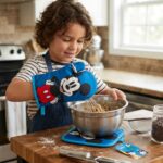 Guante de Horno y Toma Olla Mickey Mouse Azul - Imagen 4