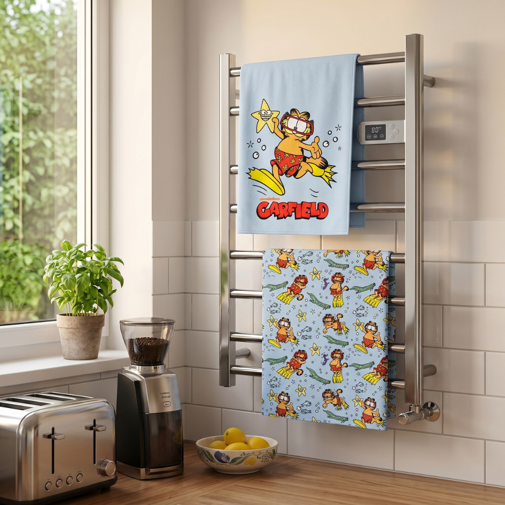 c3e1c014c035a75f8c18f4435b3f7710 Set x2 Secadores de Garfield Celeste - Imagen 1