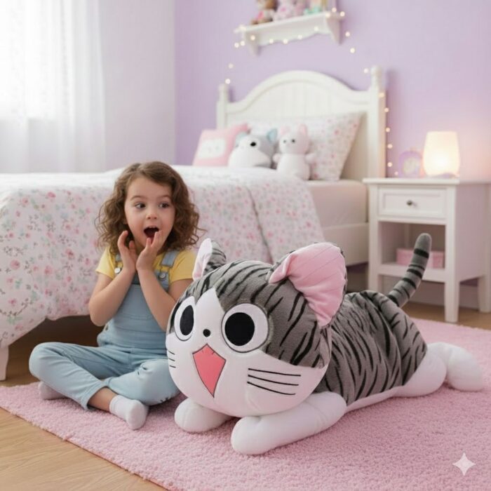 Peluche Gato Echado Grande - Imagen 3