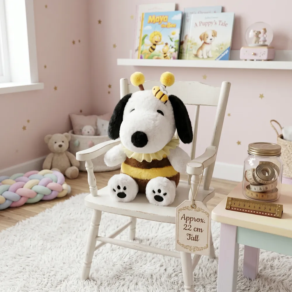 154996762_01 Peluche Perro Disfrazado de Abejita 27 cm - Imagen 1