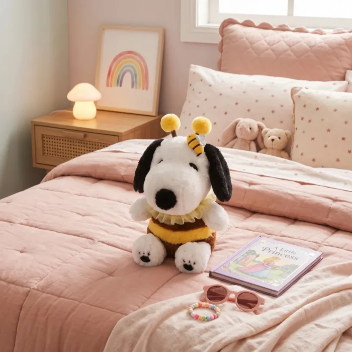 Peluche Perro Disfrazado de Abejita 27 cm - Imagen 3
