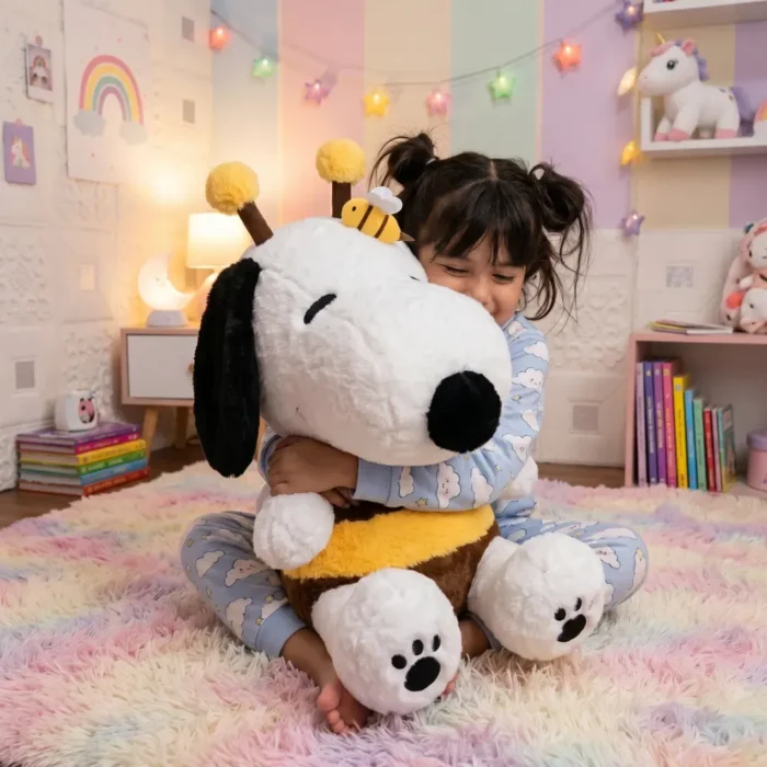 Peluche Perro Disfrazado de Abejita 70 cm - Imagen 3