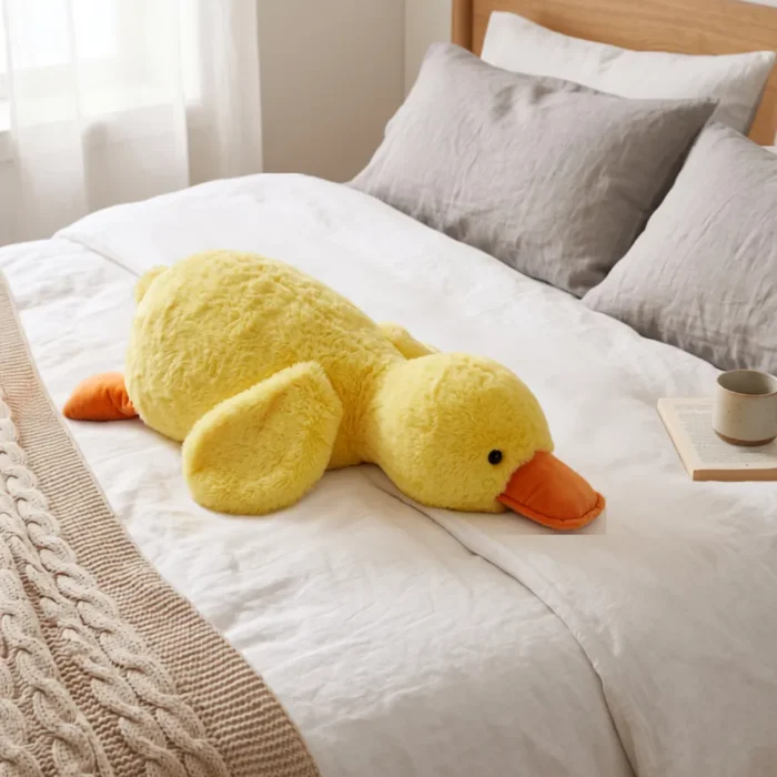 Peluche Pato Echado 60 cm - Imagen 4