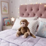 Peluche de Mono Marrón 34 cm Importado - Imagen 2