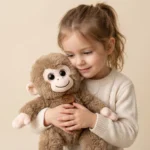 Peluche de Mono Marrón 34 cm Importado