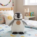 Peluche Pinguino Real Gris 30 cm - Imagen 2