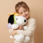 Peluche Perro con Girasol 32 cm